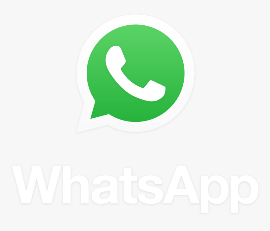 Logo Whatsapp Colorido Com Nome Png - Whatsapp, Transparent Png