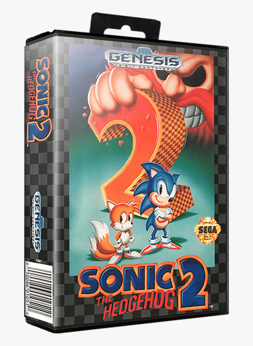 Sonic The Hedgehog 2 Mega Drive, HD Png Download