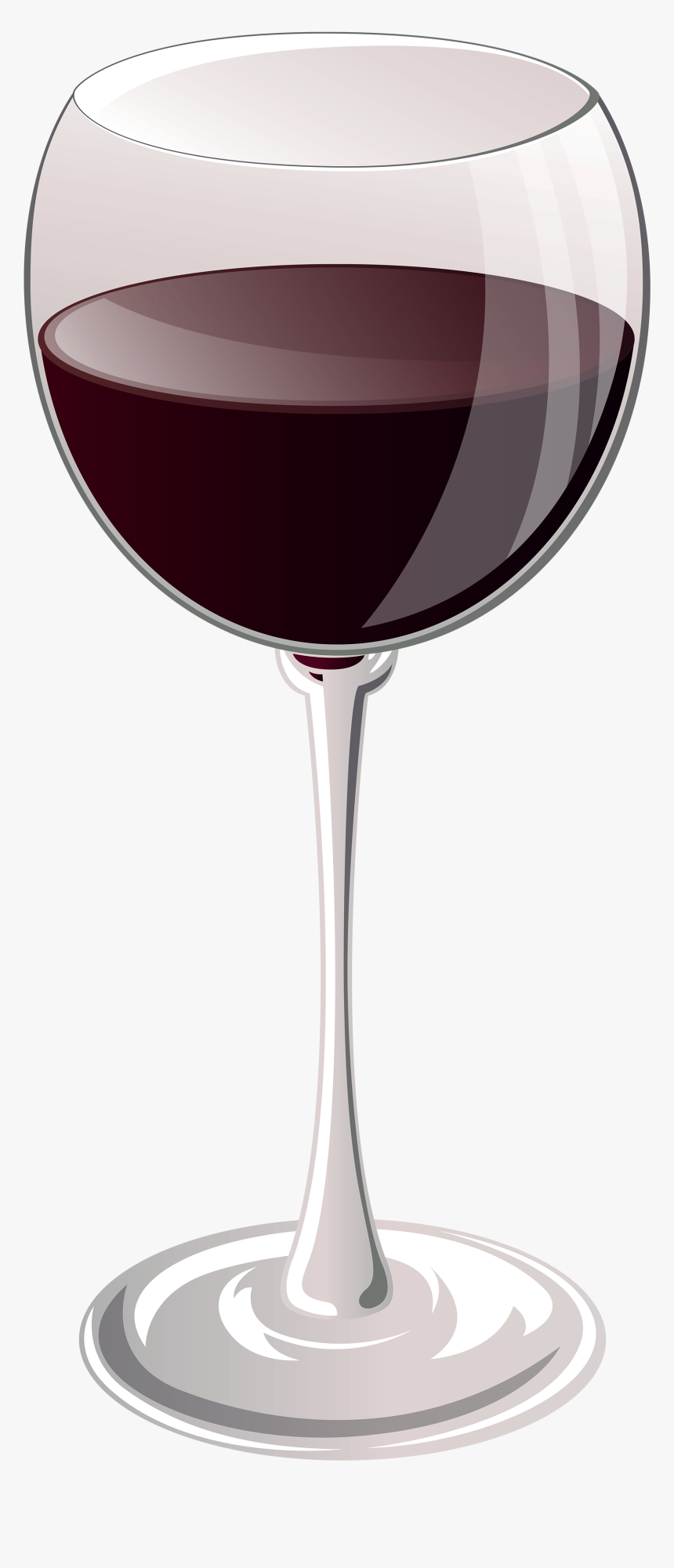 Wine Glass Transparent Background Clipart 94000 - Transparent Background Glass Of Wine Png Transparent, Png Download