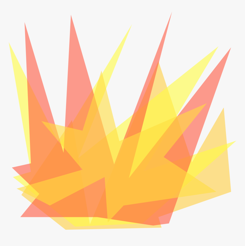 Clipart - Simple Explosion Cartoon Png, Transparent Png