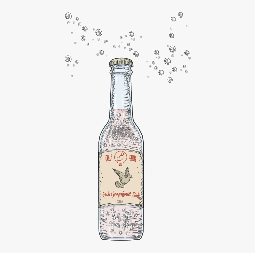 Transparent Soda Glass Png - 3cents Soda Png, Png Download