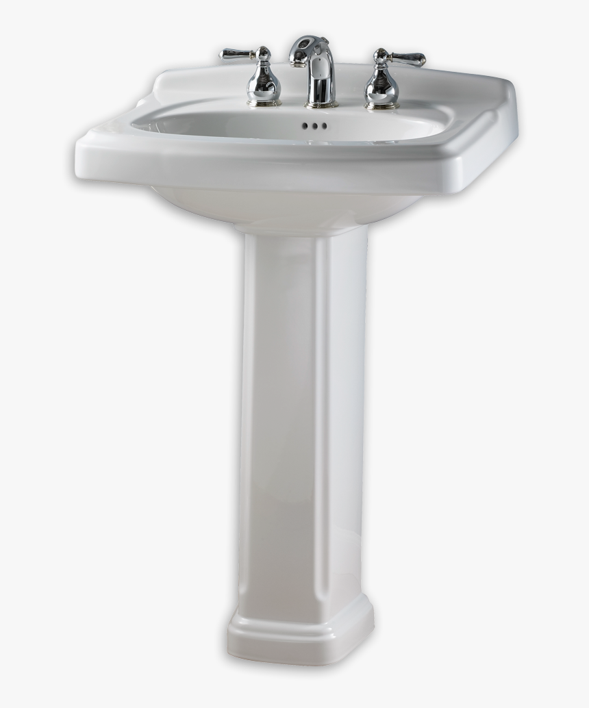 Sink Png Image Background - Pedestal Sink, Transparent Png