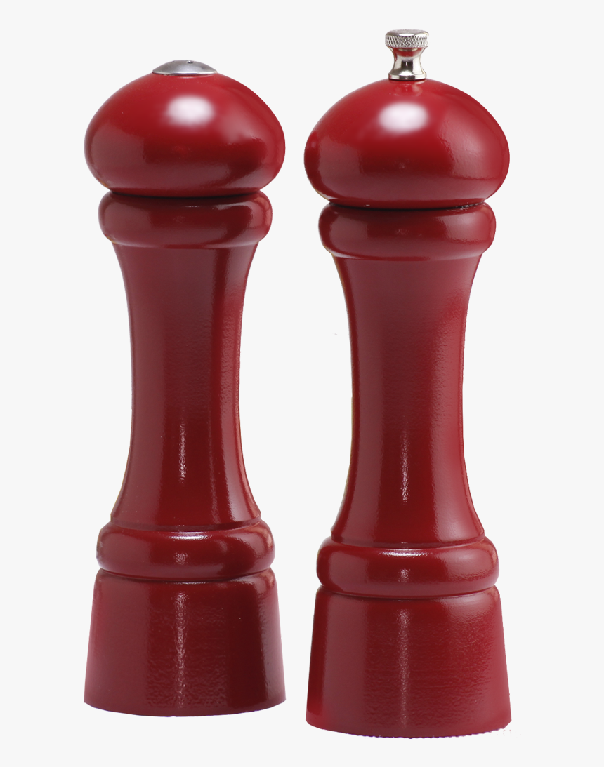08600 8 Inch Windsor Pepper Mill & Shaker Set, Red - Salt And Pepper Shakers, HD Png Download