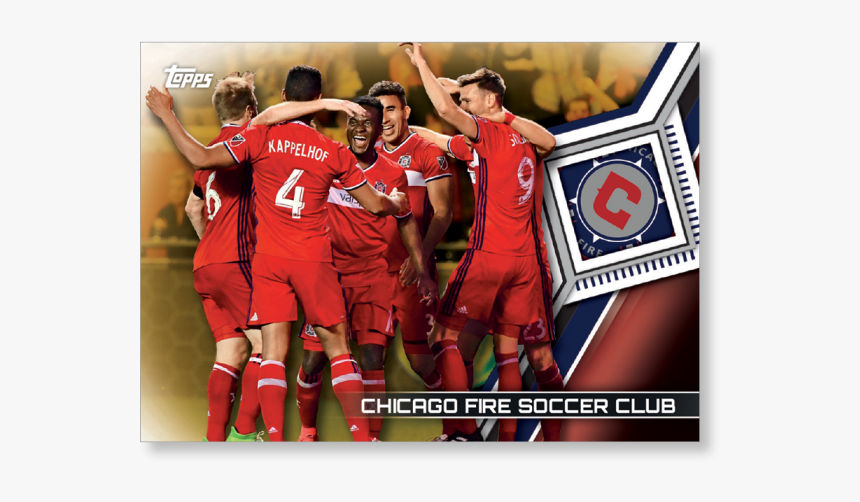 2018 Topps Mls Chicago Fire Soccer Club Gold Ed - Player, HD Png Download