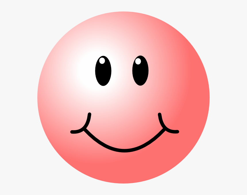 Positive Clipart Thumbs Down - Pink Smiley Faces, HD Png Download