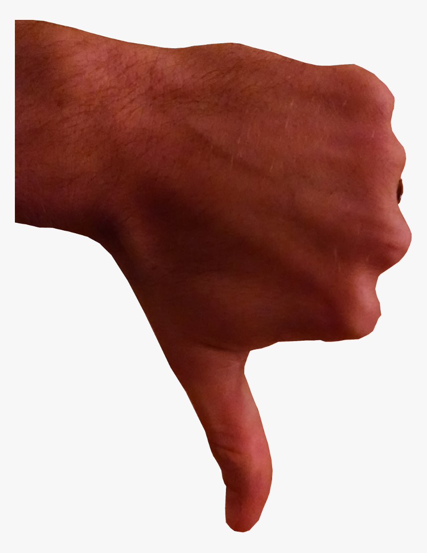 Transparent Thumbs Up And Down Png - Bronze, Png Download