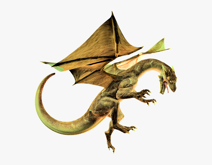 Fantasy Dragon Transparent Png - Harry Potter Dragon Png, Png Download