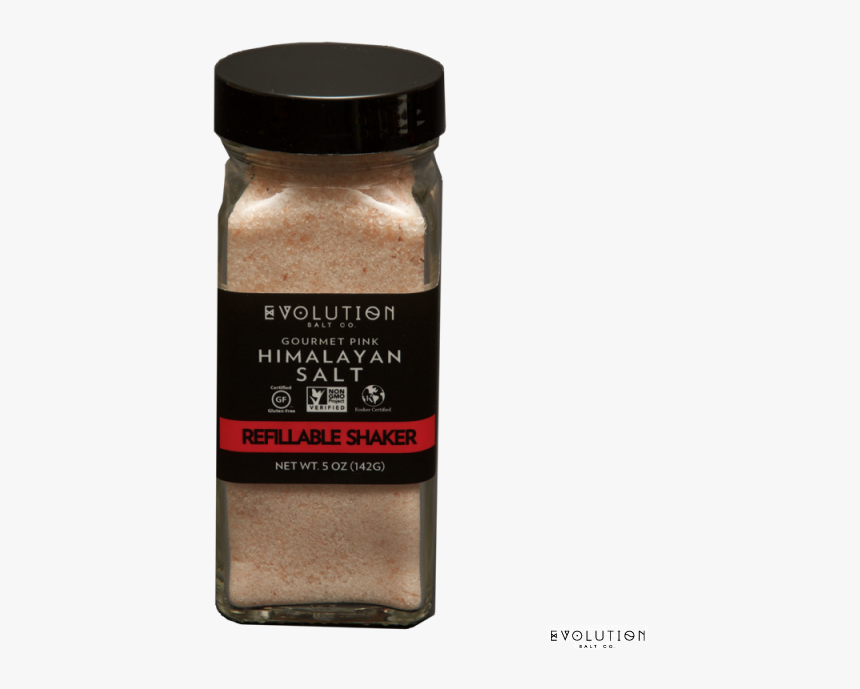 Himalayan Salt Shaker 5 Oz - Evolution Co Pink Himalayan Salt, HD Png Download