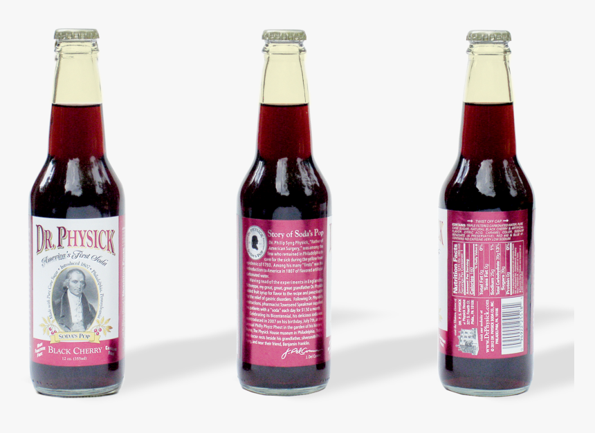 Three Views Of Dr - Dr Physick Soda, HD Png Download
