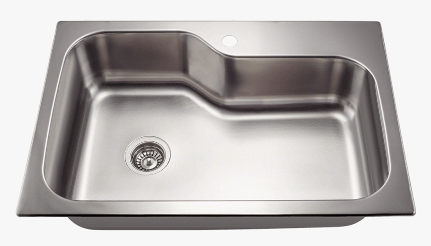 Kitchen Clip Stainless Steel Sink - Kitchen Sink, HD Png Download