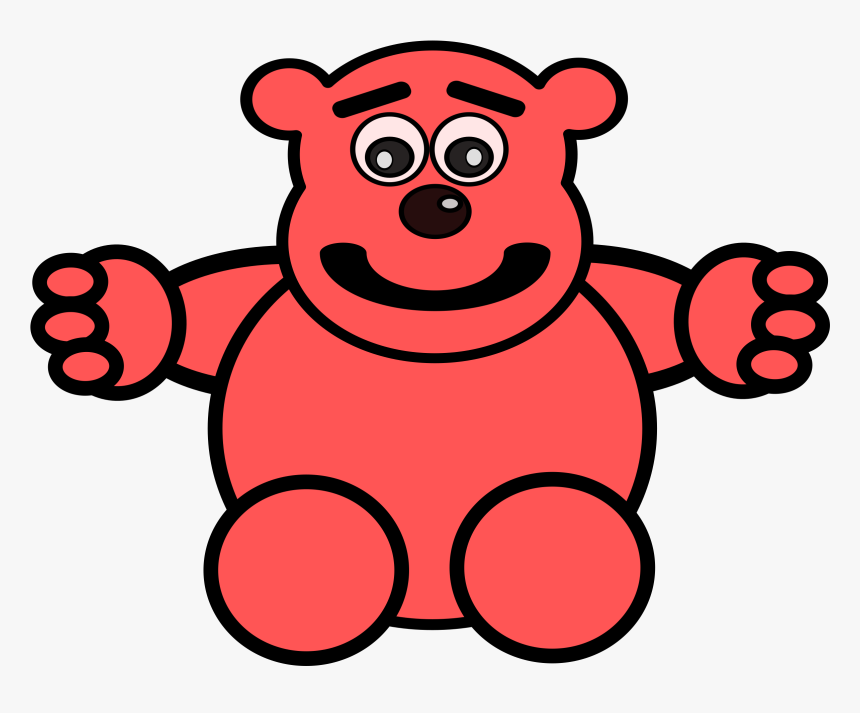 Mess With This Bear Clip Arts - Bald Bear Clipart, HD Png Download