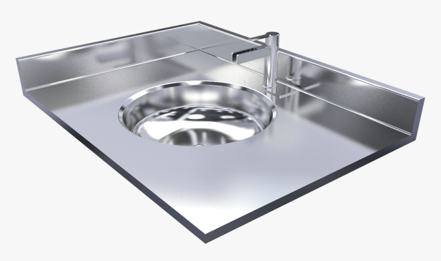 Stainless Steel Sink And Vanity, HD Png Download