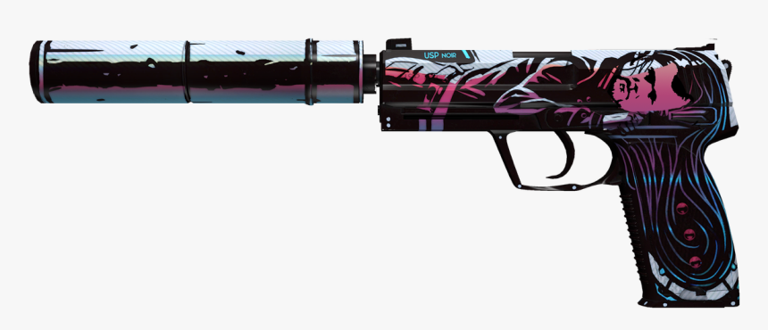 Cs Go Usp Neo Noir Png, Transparent Png