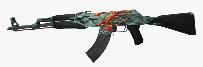 Global Offensive Ak 47 M4 Carbine Firearm Weapon - Ak 47 Case Hardened Png, Transparent Png