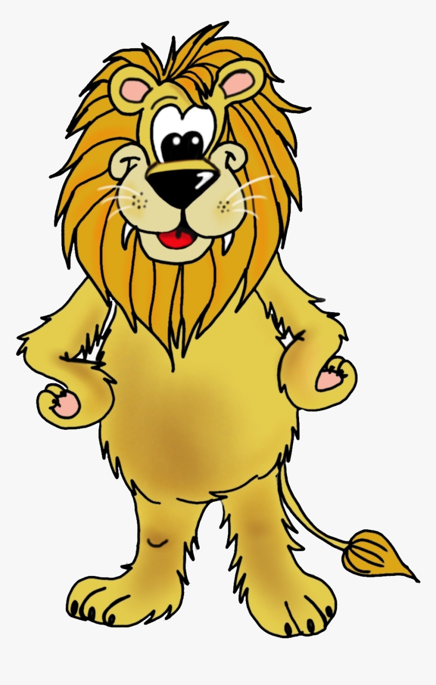 Free Custom Drawn Clipart By Jeanette Baker With A - Lion Free Clipart, HD Png Download