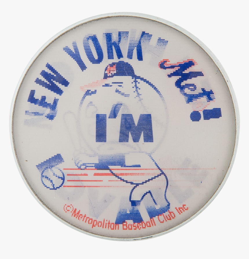 New York Mets Im Lovable Sports Button Museum - Circle, HD Png Download