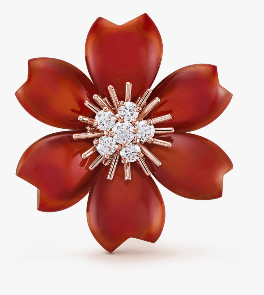 Transparent Gold Rose Png - Van Cleef & Arpels, Png Download