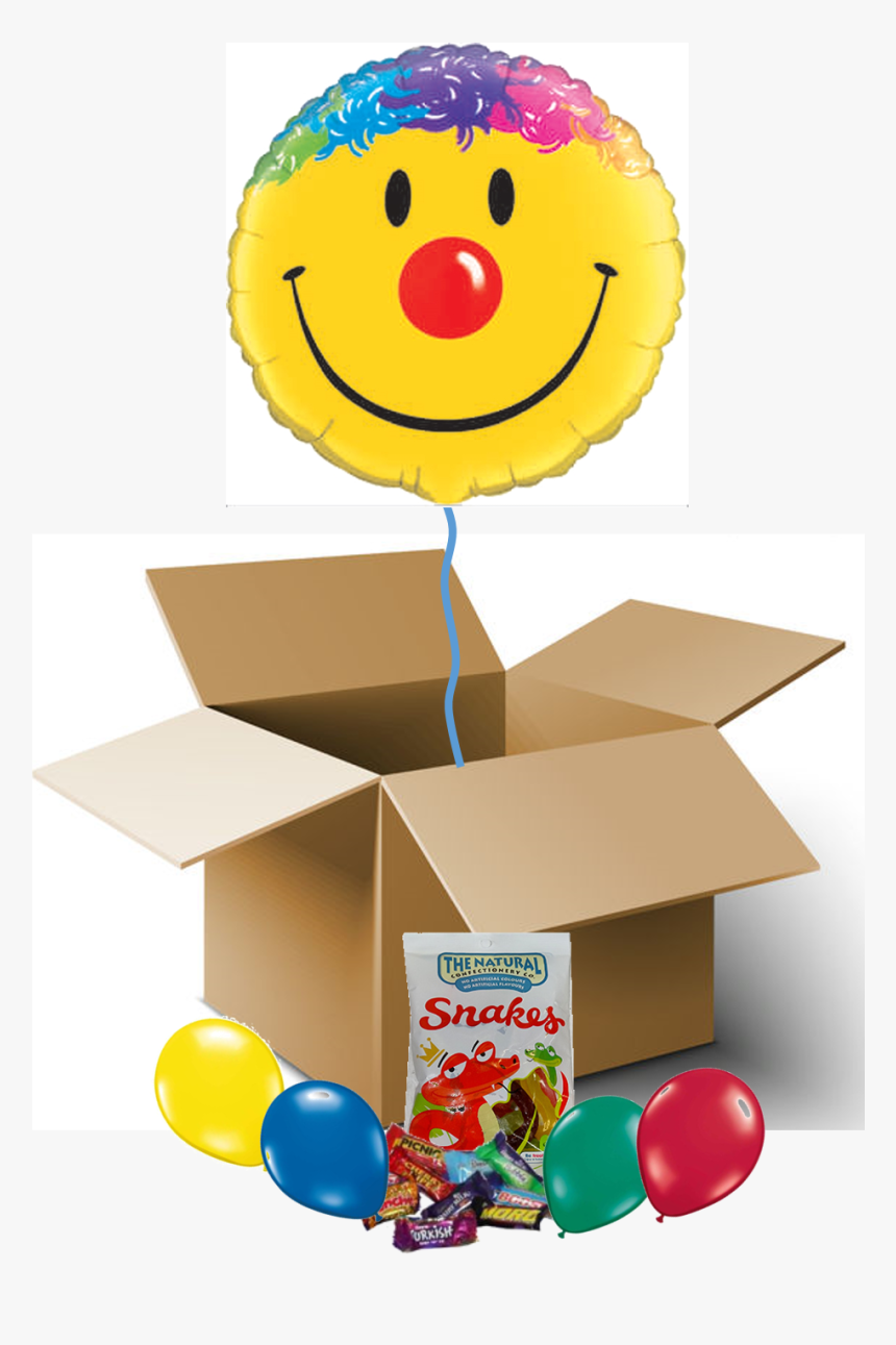 Smiley Face - 60 Birthday Balloons Png, Transparent Png