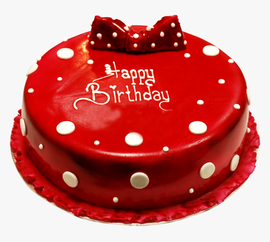 Red Birthday Cake Png - Birthday Cake Images Png, Transparent Png