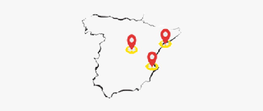 Map Of Spain - Illustration, HD Png Download