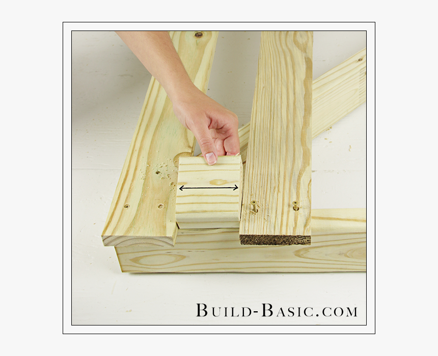 Build An Easy Diy Fence Gate By Build Basic - Plywood, HD Png Download