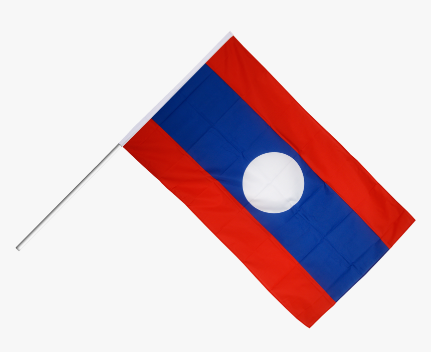 Laos Hand Waving Flag - Flag, HD Png Download