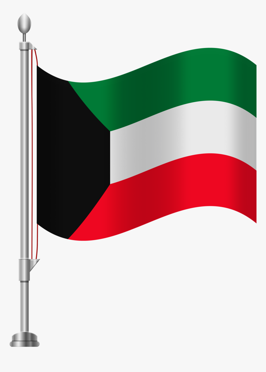 Kuwait Flag Png Clip Art - Clip Art Uae Flag, Transparent Png