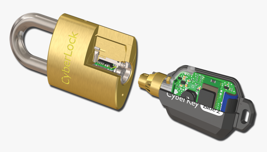 Padlock And Cyberkey - Cyberlock, HD Png Download