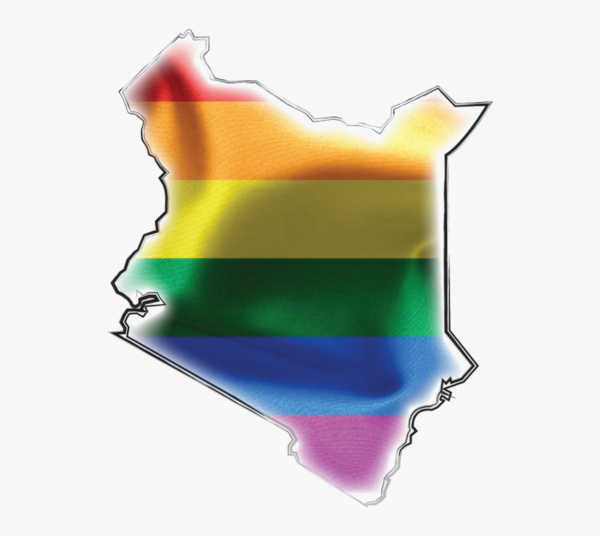 Kenya Lgbt Map - Flag, HD Png Download
