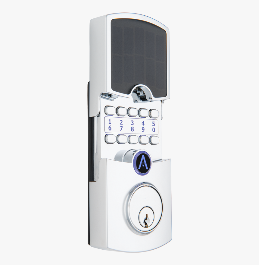 Array By Hampton Cooper Digital Deadbolt Polished Chrome - Turnstile, HD Png Download