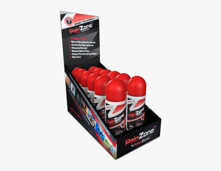 Pain Roll On Display Images - Cylinder, HD Png Download