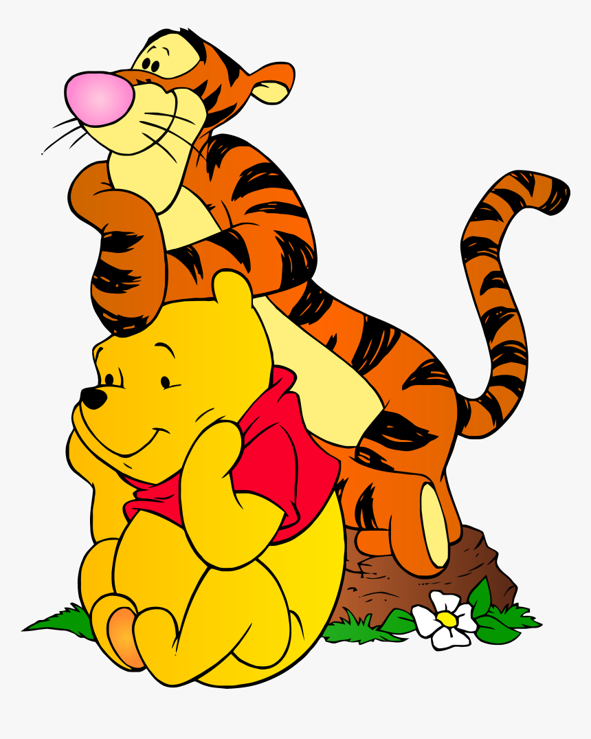 Winnie The Pooh And Tigger Png Clip Art, Transparent Png