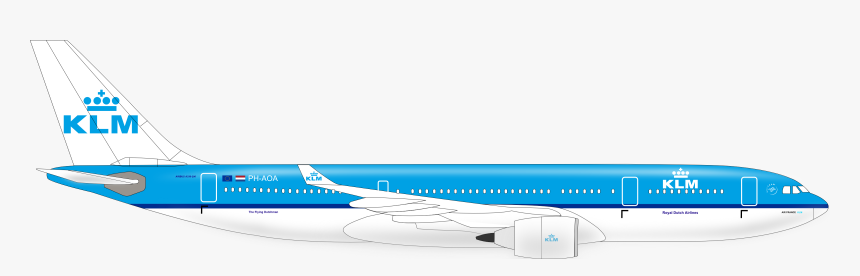 Klm A330, HD Png Download