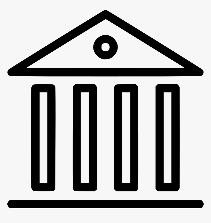 Bank Institution Pantheon Building - Pantheon Icon, HD Png Download