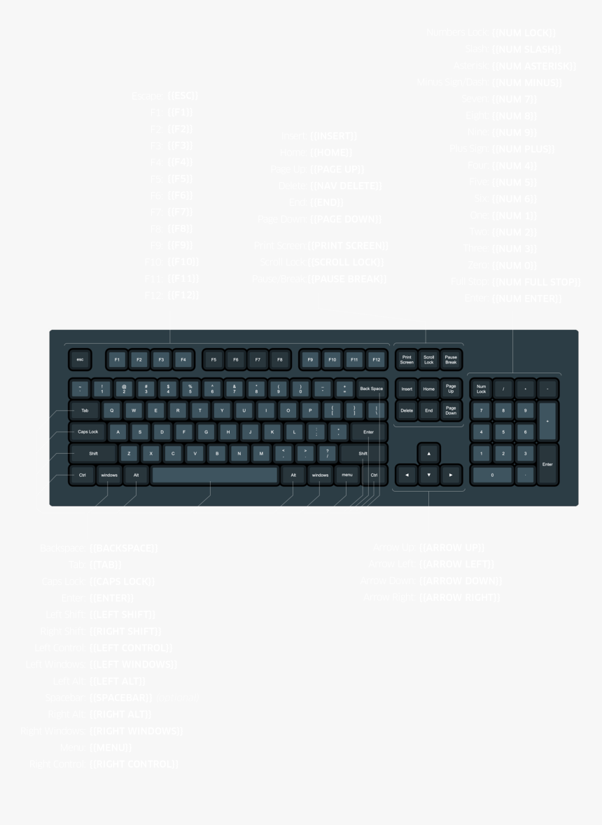 Logitech K350 Wave, HD Png Download