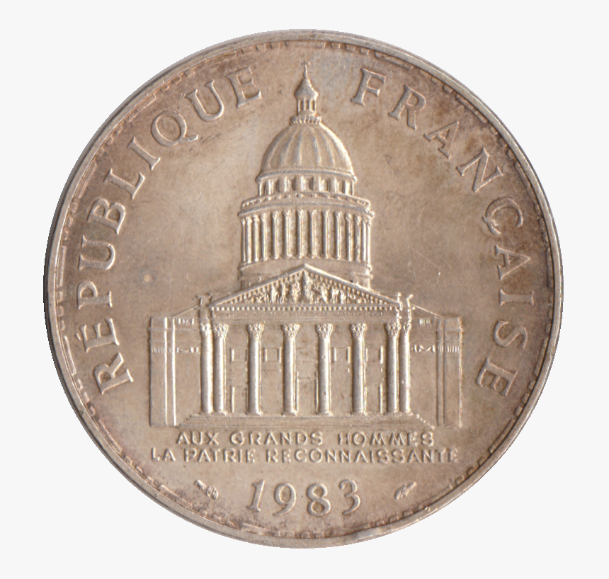 100 Francs 1983 Avers - Piece 100 Francs 1983, HD Png Download