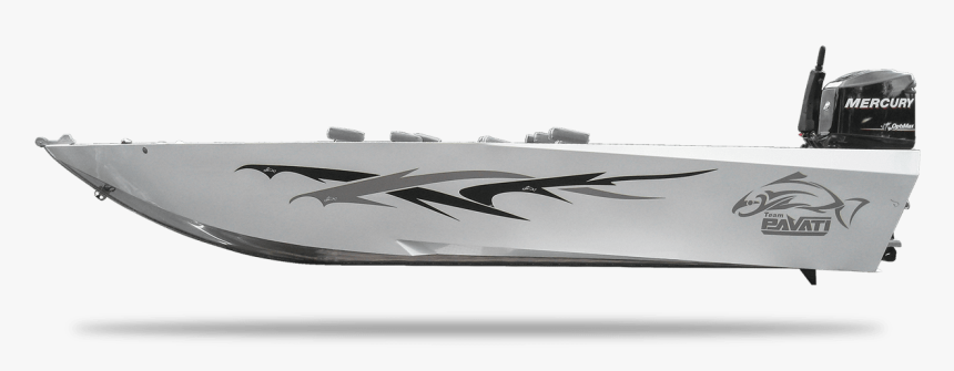 Transparent Destroyer Png - Racing Boat Side View, Png Download