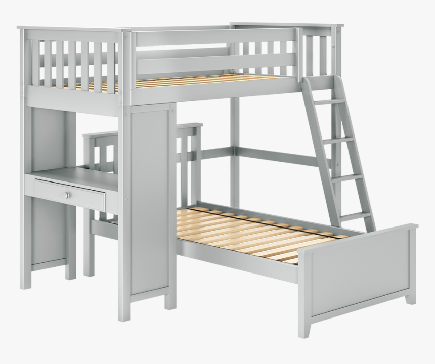 Jackpot Kids Canterbury 1 Twin All In One Ladder Loft - Bunk Bed, HD Png Download