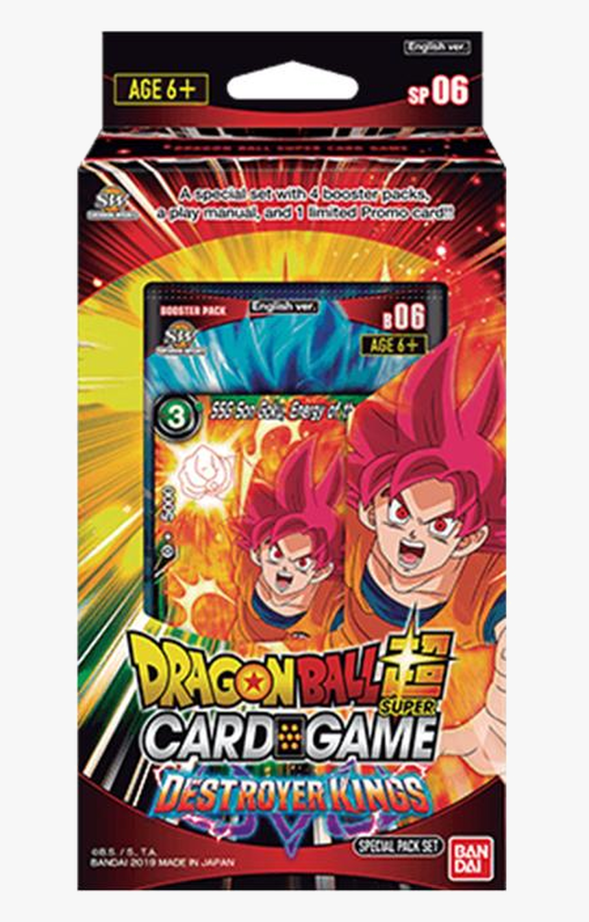 Dragon Ball Super Destroyer Kings Special Pack Set - Dragon Ball Super Destroyer Kings, HD Png Download