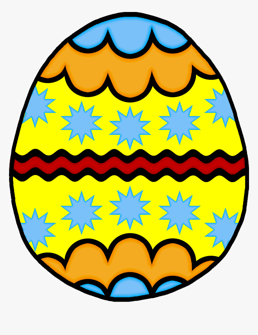 Free Egg Easter Egg Free To Use Clip Art - Easter Egg In Cartoon, HD Png Download
