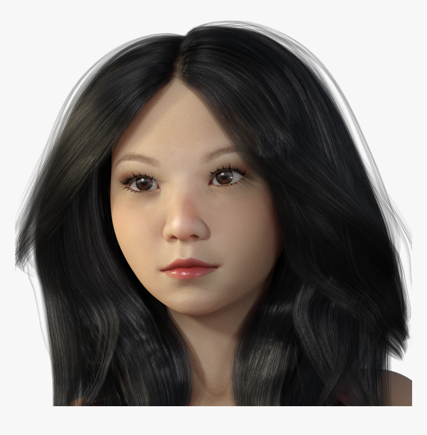 Daz3d Asian Female Face Morph, HD Png Download