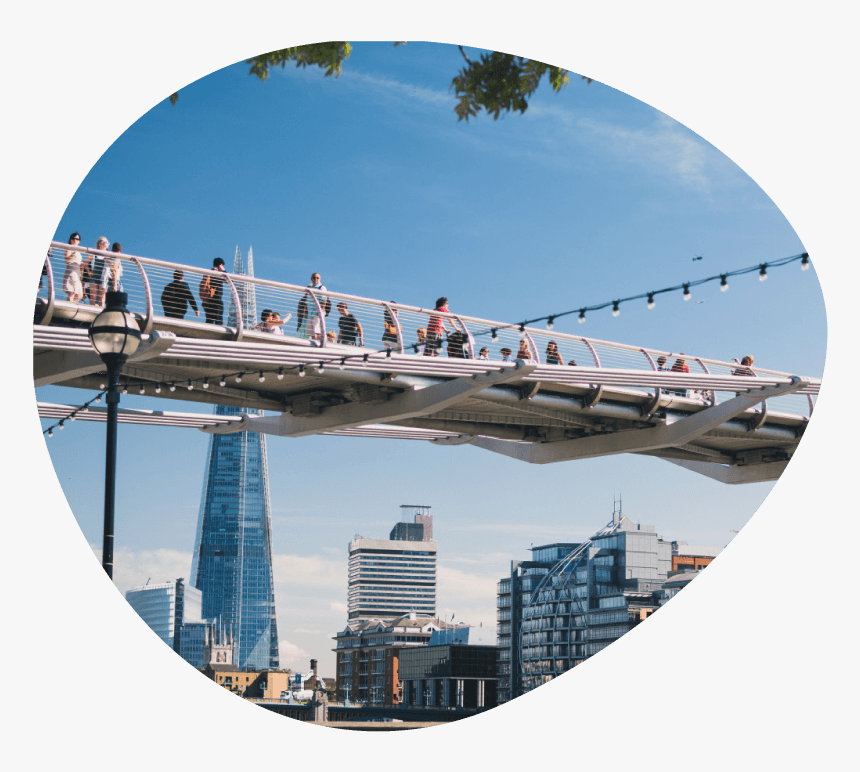 Millennium Bridge, HD Png Download