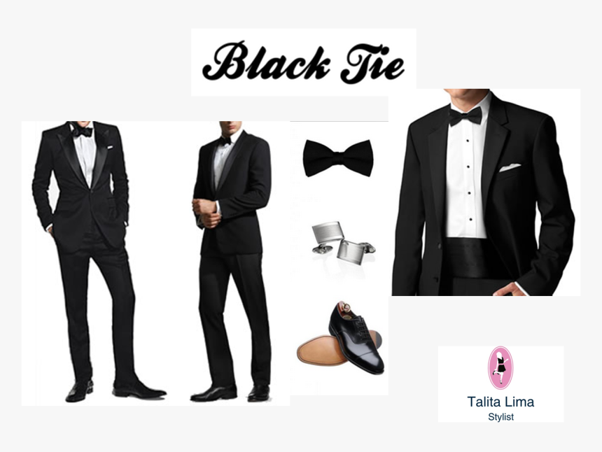 Clip Art Esporte Fino Traje - Masculino Traje Black Tie, HD Png Download