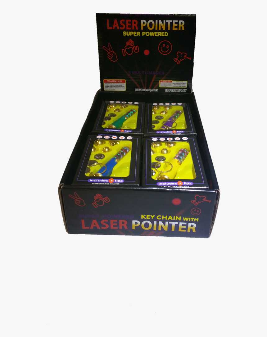 Box Of 12 Laser Pointers - Box, HD Png Download