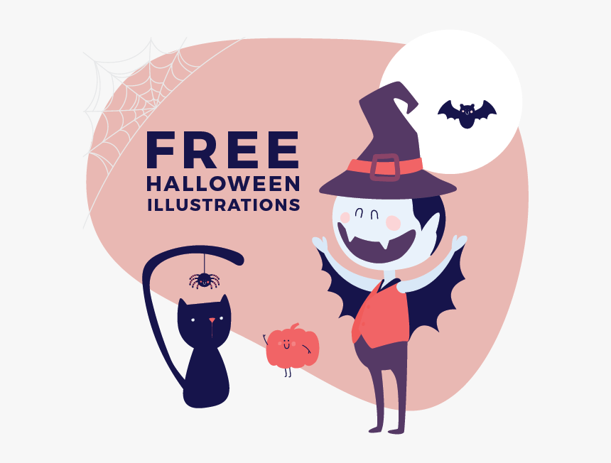 Halloween Designs For Download - Cartoon, HD Png Download