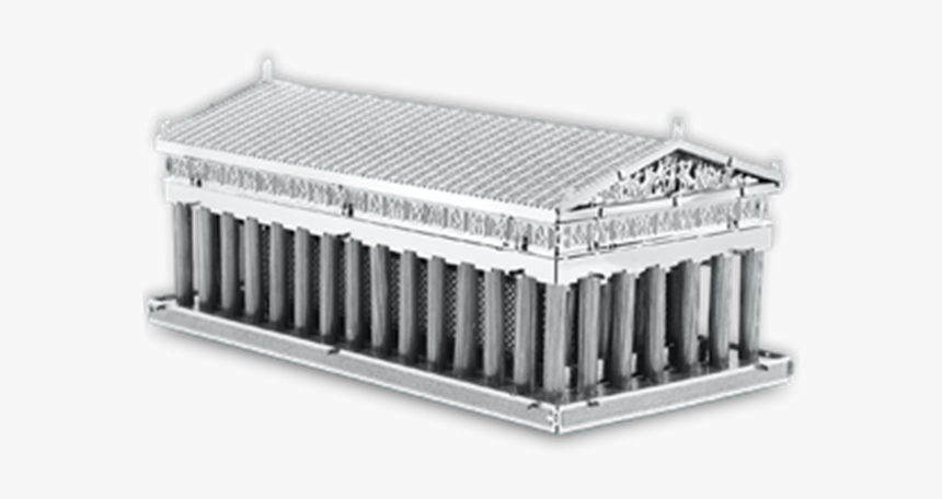 Metal Earth Parthenon, HD Png Download