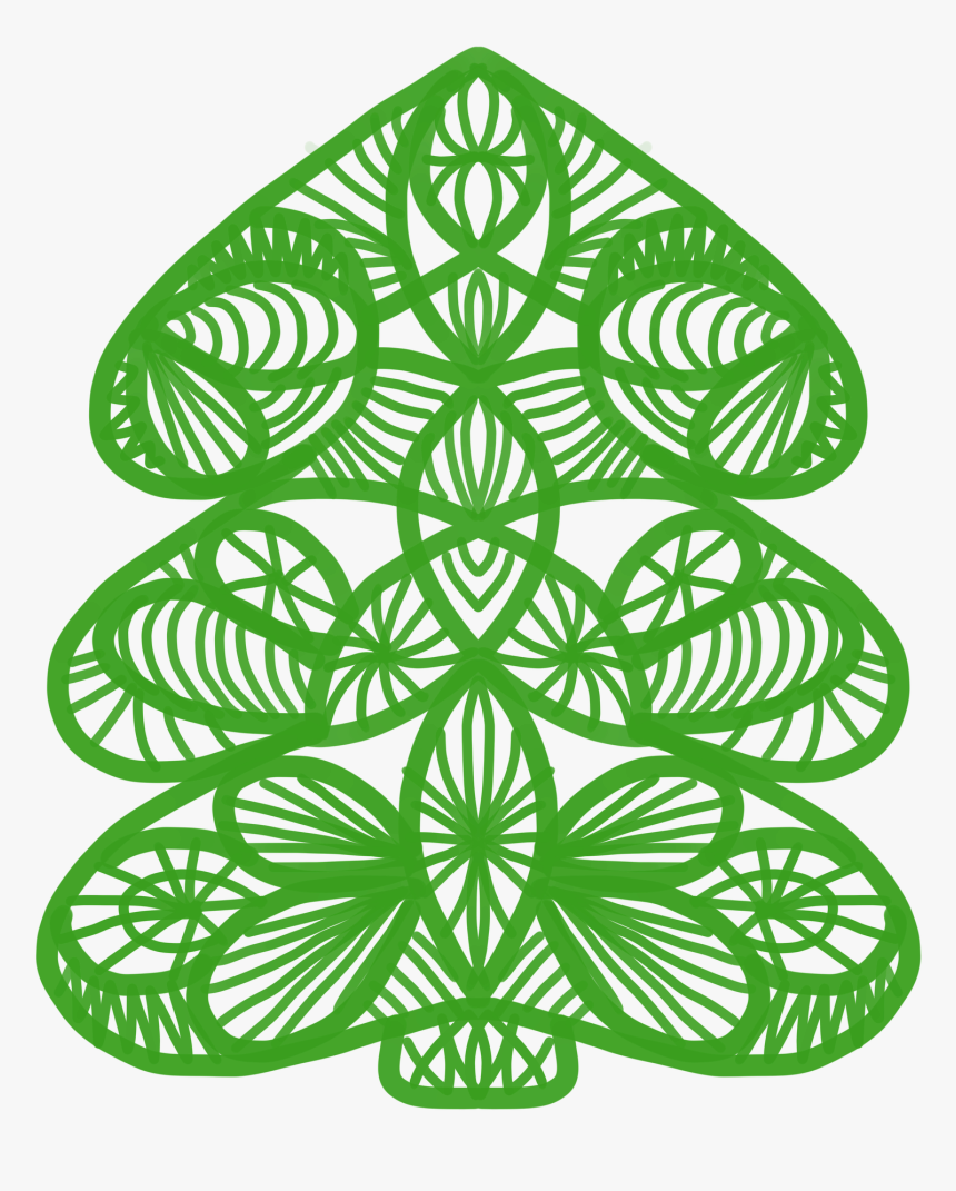 Lace Christmas Png, Transparent Png