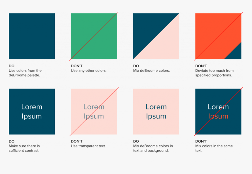 Brand Guidelines Color Usage, HD Png Download