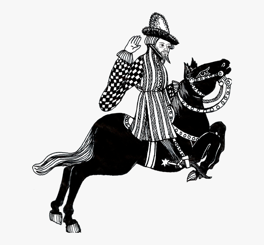 Chaucer, Canterbury, Merchant - Canterbury Tales The Prologue, HD Png Download
