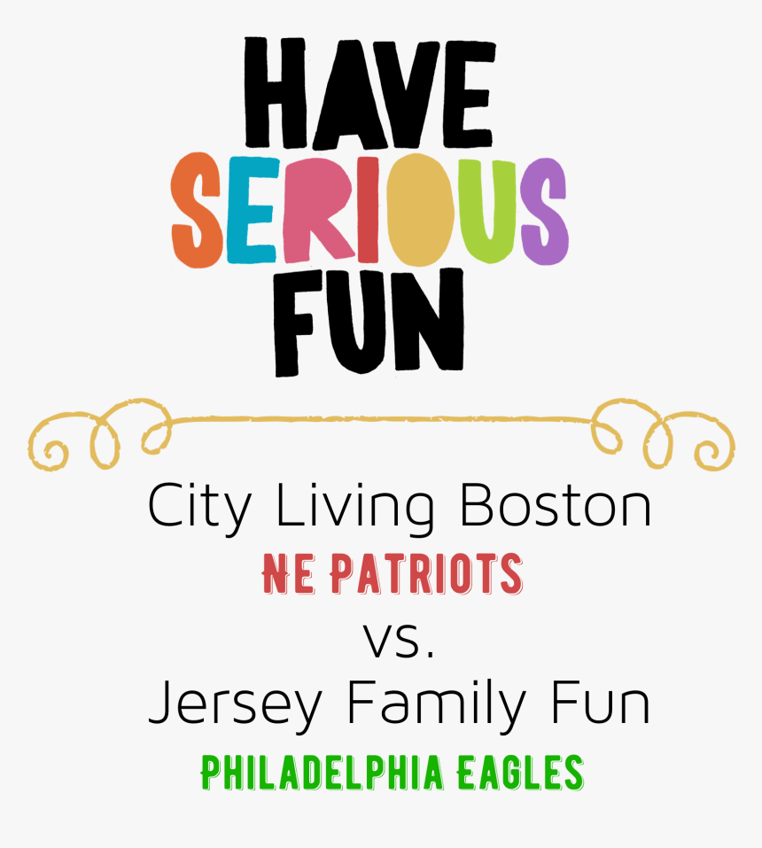 We Re Ready To Show Jersey Family Fun That We Have - Graphic Design, HD Png Download